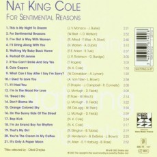CD / Cole Nat King / For Sentimental Reason CD / Cole Nat King / For Sentimental Reason