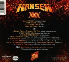 2CD / Hansen Kai / XXX / Three Decades In Metal / 2CD / Digipack