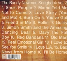 CD / Newman Randy / Randy Newman Songbook Vol.3