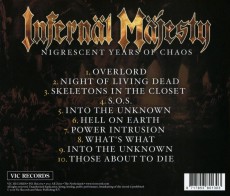 CD / Infernal Majesty / Nigrescent Years Of Chaos