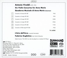 CD/SACD / Vivaldi / Six Violin Concertos For Anna Maria / SACD