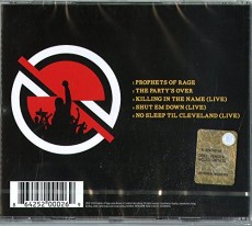 CD / Prophets Of Rage / Party's Over