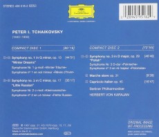 2CD / Tchaikovsky / Symphonies No.1-3 / Berlin P.O. / Herbert Von Karaja