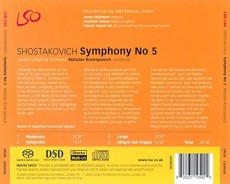 CD/SACD / Shostakovich Dmitri / Symphony No.5 / Rostropovich / SACD