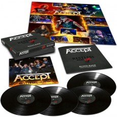 4LP / Accept / Restless & Live / Limited Edition / Vinyl Box / 4LP