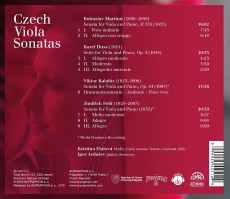 CD / Fialov/Ardaev / Czech Viola Sonatas / Martin,Feld,Kalabis