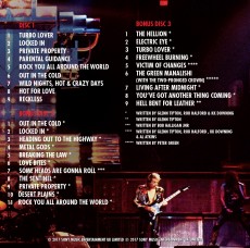 3CD / Judas Priest / Turbo / 30th Anniversary / Remastered / 3CD / Digipack