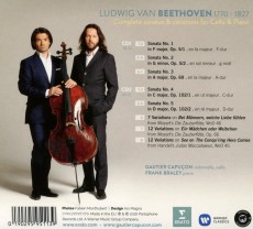2CD / Capucon/Braley / Beethoven / Sonatas & Variations For Cello / 2CD