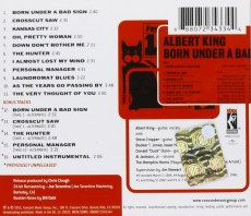 CD / King Albert / Born Under A Bad Sing