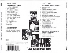 2CD / Who / My Generation / DeLuxe / 2CD