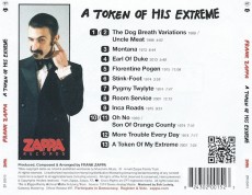 CD / Zappa Frank / Token Of His Extreme / Live
