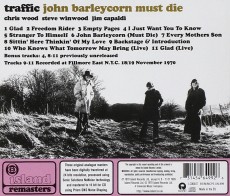 CD / Traffic / John Barleycorn Must Die / Remastered / Bonus Tracks