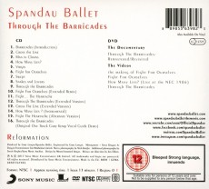 CD/DVD / Spandau Ballet / Through The Barricades / CD+DVD / Digipack
