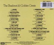 CD / Shadows / 20 Golden Greats