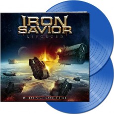 2LP / Iron Savior / Reforged:Riding On Fire / Vinyl / 2LP / Clear Blue
