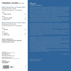 2LP / Chopin Fryderyk / Piano Concertos Nos.1 & 2 / Vinyl / 2LP