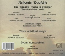 CD / Dvok Antonn / Mass in D Major,Three spiritual songs / Lecian