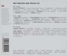 3CD / Various / 50 Best Waltzes & Polkas / 3CD