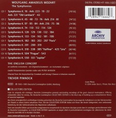 11CD / Mozart / Symphonies / English Concert / Pinnock / 11CD