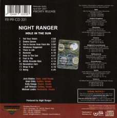 CD / Night Ranger / Hole In The Sun