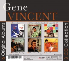 3CD / Vincent Gene / 6 Original Albums