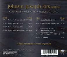 CD / Fux J.J. / Complete Music For Harpsichord / Filippo Ravizza