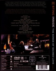 DVD / Sting / Inside / Songs Of Sacred Love