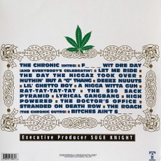 LP / Dr.Dre / Chronic / Vinyl / Explicit Version