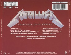 CD / Metallica / Master Of Puppets