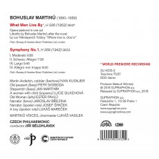 CD / Martin Bohuslav / What Men Live By:Symfonie .1