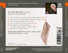CD / Mahler Gustav / Das Lied von der Erde / Ko�en�