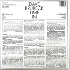 LP / Brubeck Dave / Time In / 180 Gram Vinyl