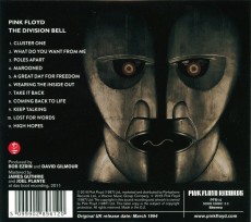 CD / Pink Floyd / Division Bell / Remastered 2011 / Digisleeve