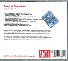 CD / Ribot Marc / Songs Of Resistance 1942-2018