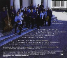 CD / Vivaldi / Four Seasons / Carmignola / Marcon