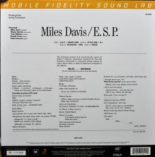 2LP / Davis Miles / E.S.P. / Vinyl / 2LP / MFSL