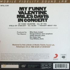 CD / Davis Miles / My Funny Valentine / MFSL