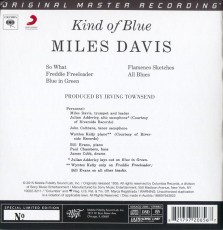 CD/SACD / Davis Miles / Kind Of Blue / Hybrid SACD / MFSL