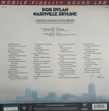 2LP / Dylan Bob / Nashville Skyline / Vinyl / 2LP / MFSL