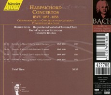 CD / Bach J.S. / Harpsichord Concertos BWV 1055-1058