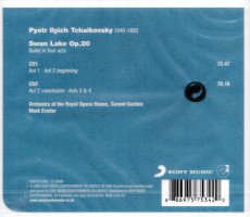 2CD / Tchaikovsky / Swan Lake / 2CD / Orchestra Of The Royal Opera House