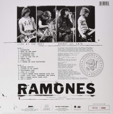 LP / Ramones / Live At the Roxy 8.12. 1976 / Vinyl