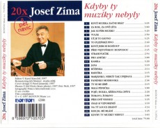 CD / Zma Josef / 20x / Kdyby ty muziky nebyly