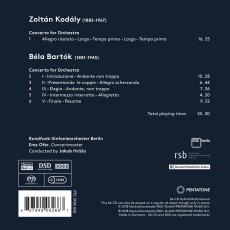 CD/SACD / Bartk/Kodly / Concertos For Orchestra / Hra / SACD