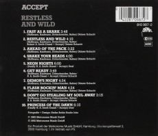 CD / Accept / Restless And Wild