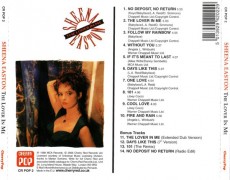 CD / Easton Sheena / Lover In Me