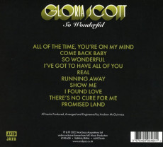 CD / Scott Gloria / So Wonderful