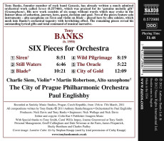 CD / Banks Tony / Six Pieces For Orchestra