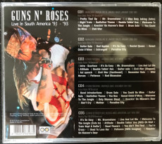 5CD / Guns N'Roses / Live In South America 91-93 / 5CD