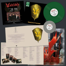 2LP / Warlord / Rising Out Of The Ashes / Reissue / Green / Vinyl / LP+7"